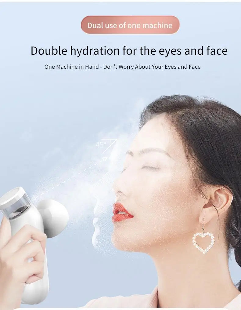 Portable Eye Mist Steamer for Dry and Tired Eyes