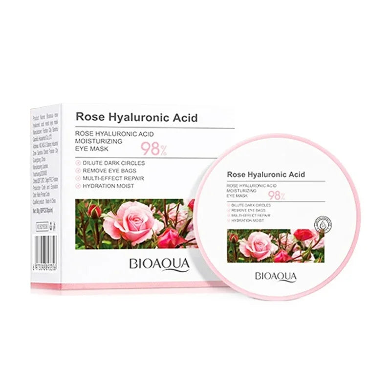 Rose Hyaluronic Acid Moisturizing Eye Mask