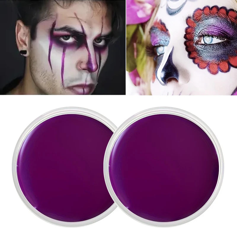 Professional Face and Body Paint Set for Halloween and Costume Makeup - 15