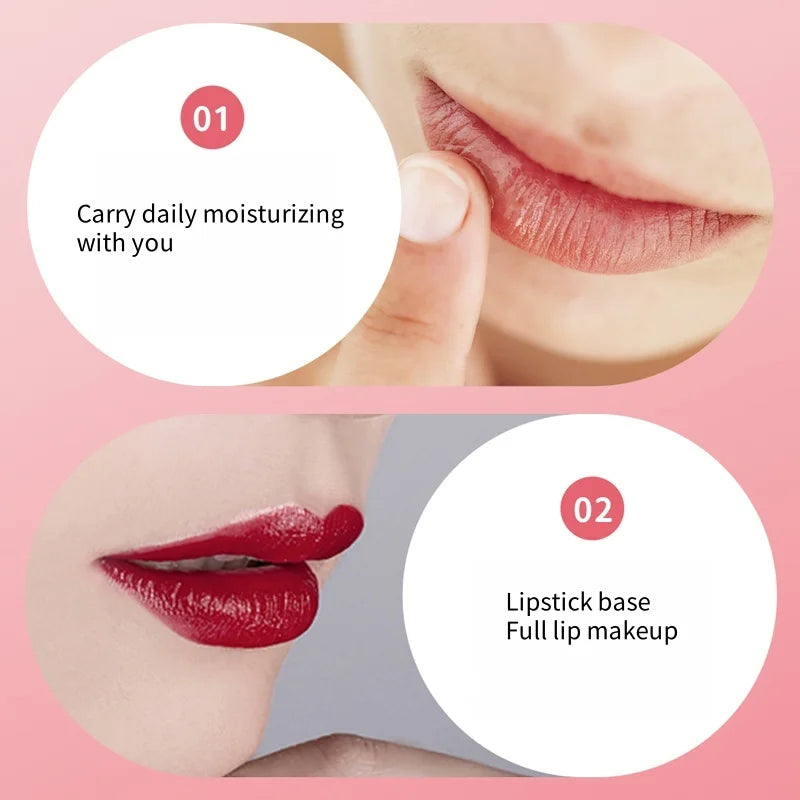 Color-Changing Strawberry Moisturizing Lip Balm - 4
