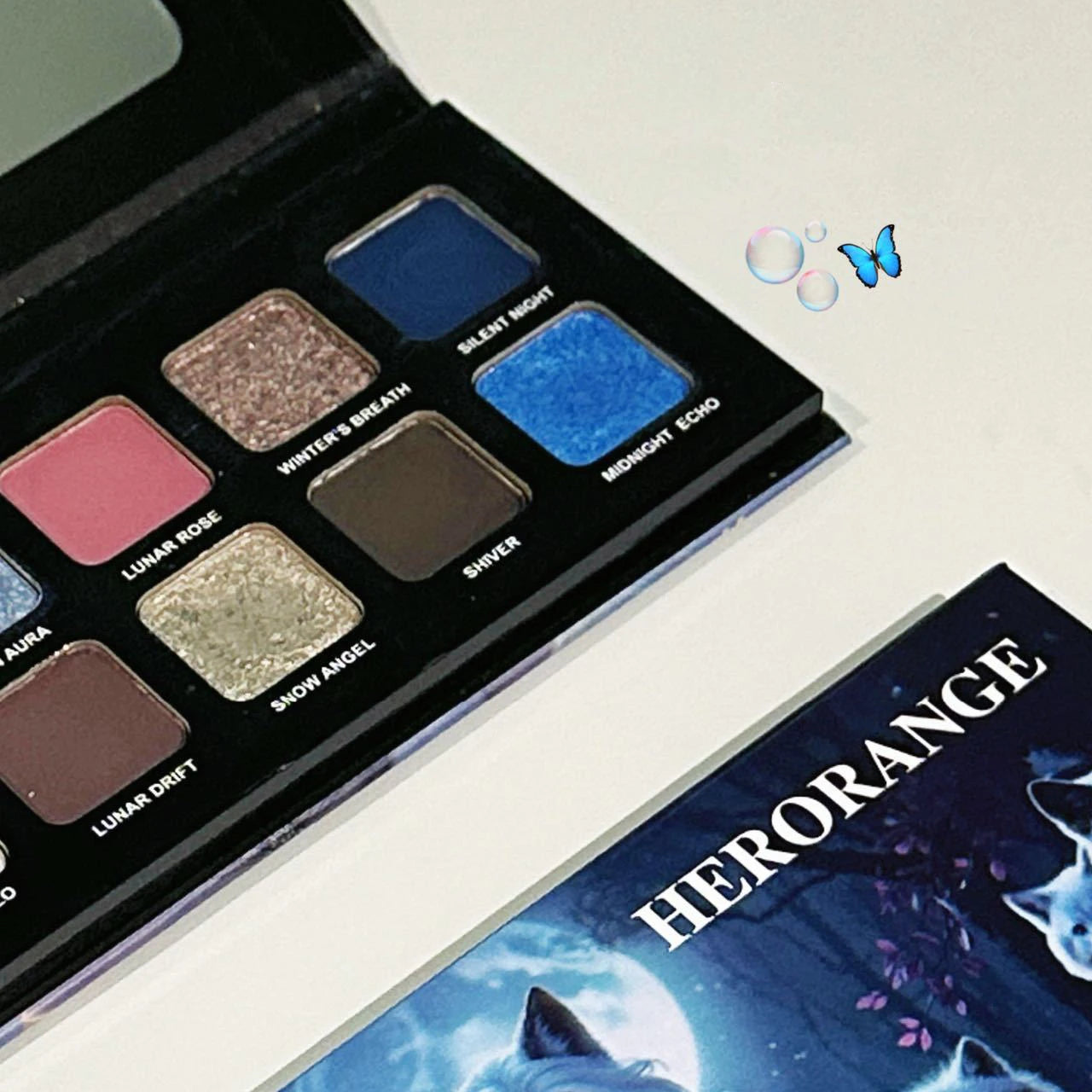 12-Color Shimmer and Matte Eyeshadow Palette - 7