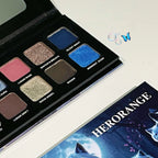 12-Color Shimmer and Matte Eyeshadow Palette
