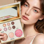 All-in-One 9-Color Face and Eye Makeup Palette
