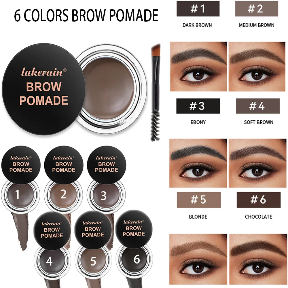 Waterproof Long-Lasting Eyebrow Pomade Styling Cream
