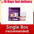 Instant Comfort Cosmetic Denture Set for Natural Smile