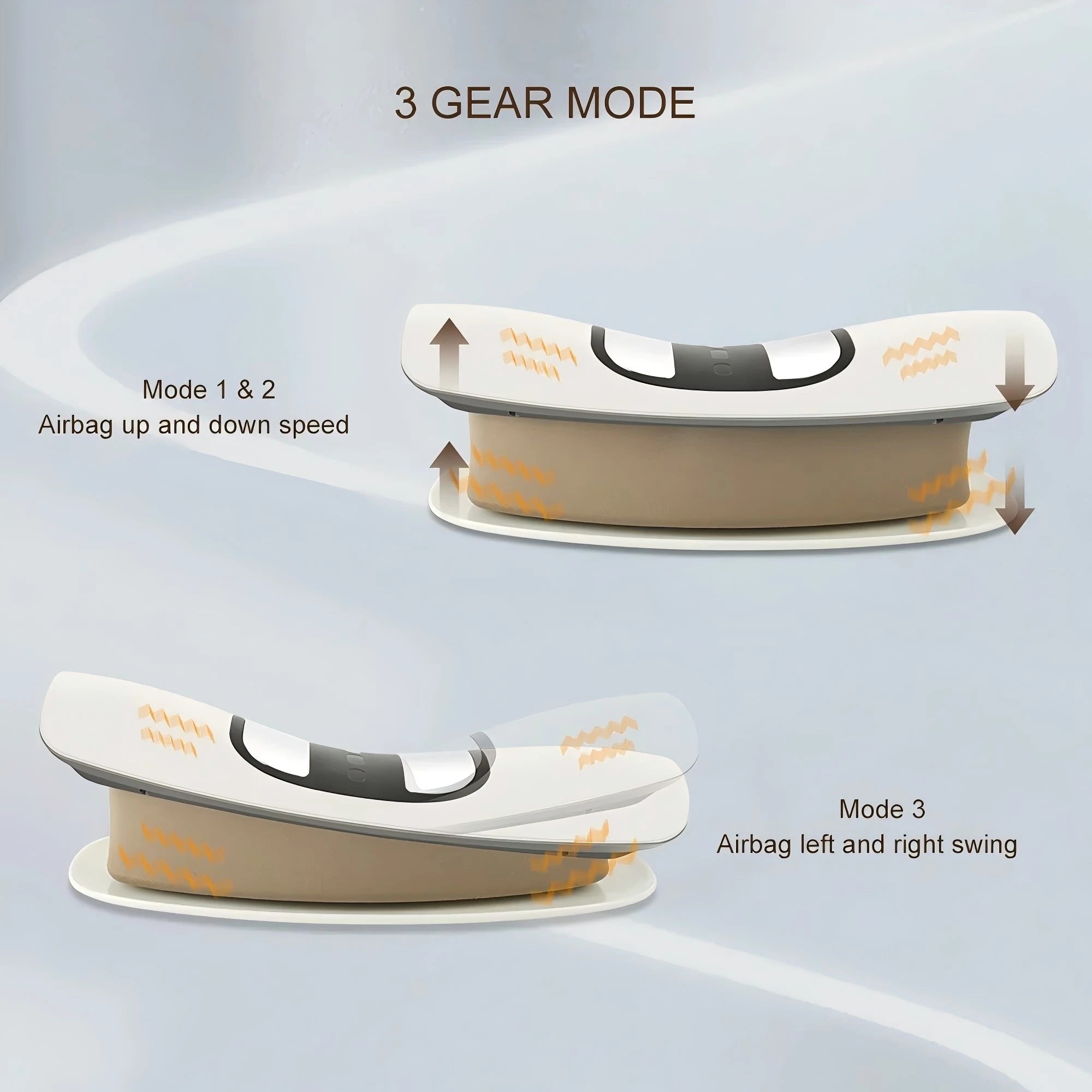Electric Lumbar Back Stretcher with Airbag Traction - 15