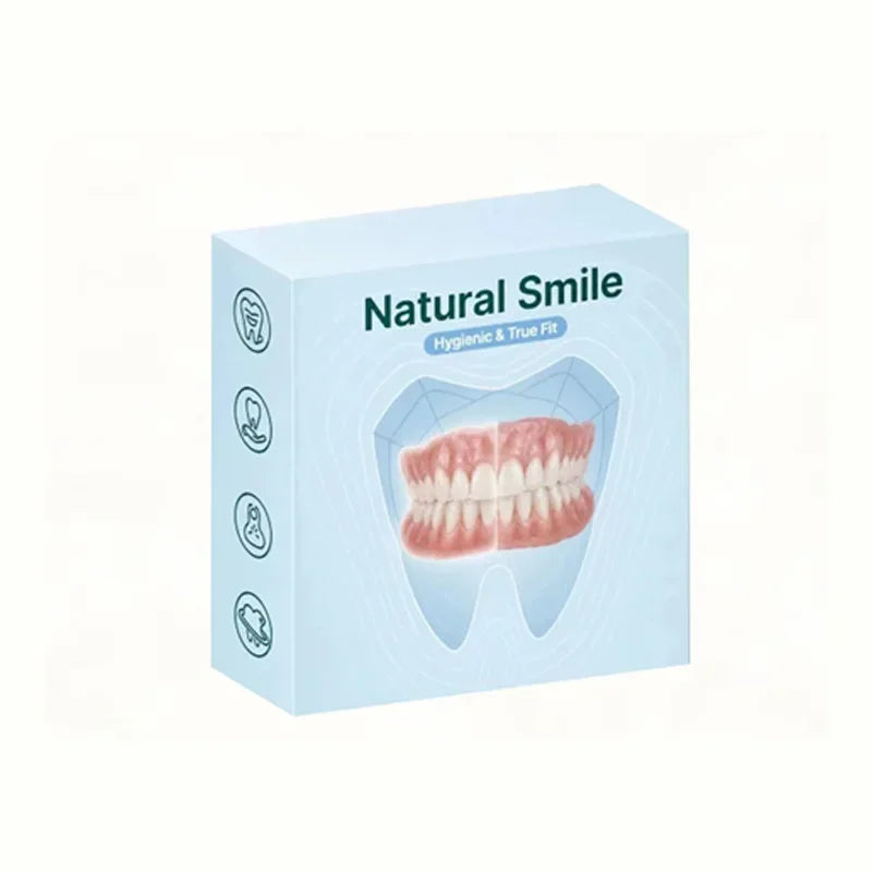 Comfortable Silicone Cosmetic Smile Enhancer Dentures