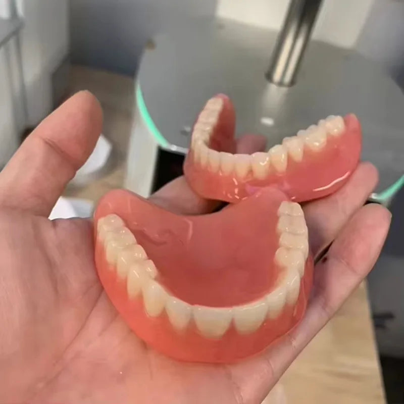 Comfort Fit Full Mouth Denture Set with Cleaning Kit