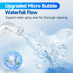 Portable Sonic Electric Toothbrush and Water Flosser Oral Care Set