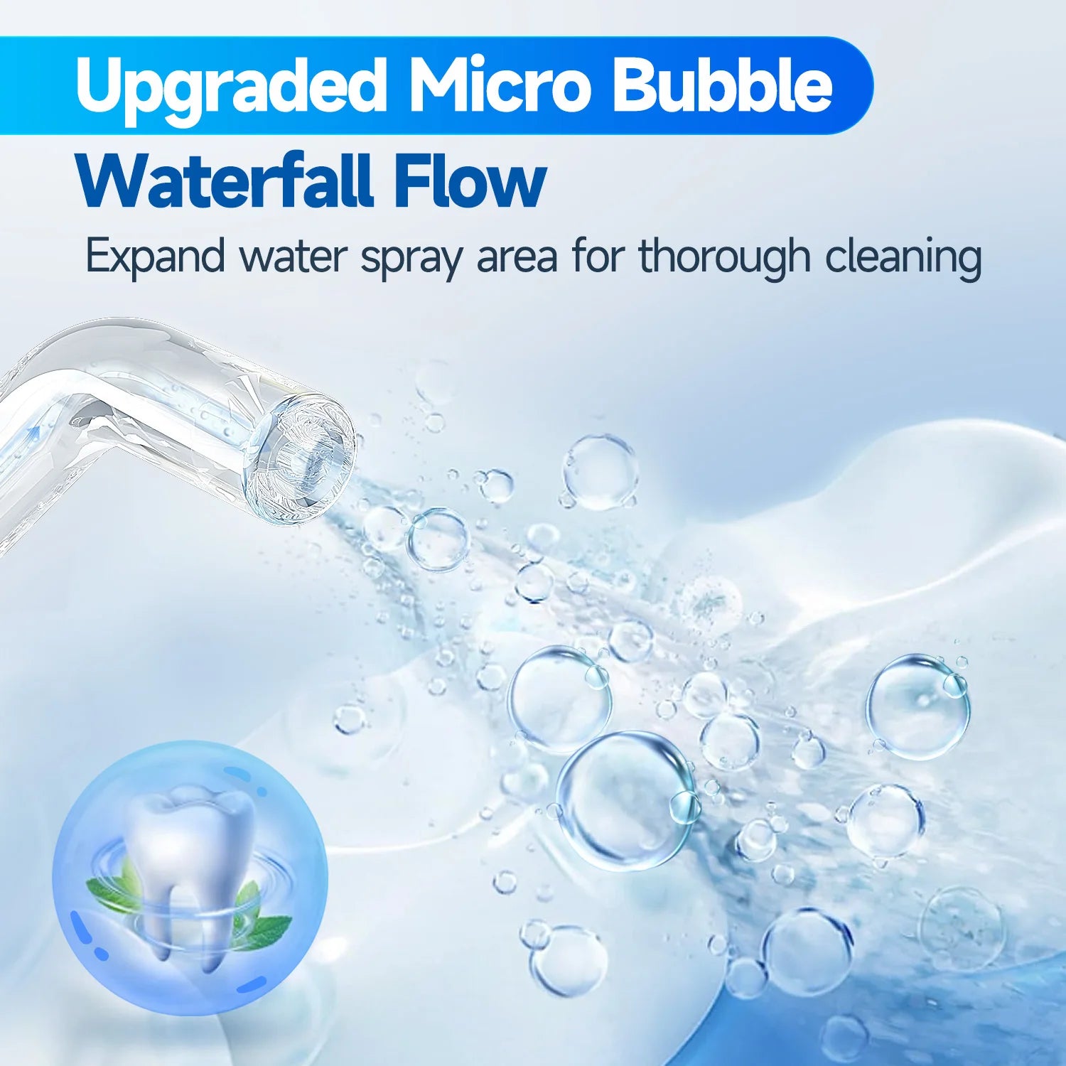 Portable Rechargeable Water Flosser for Deep Teeth Cleaning - 3
