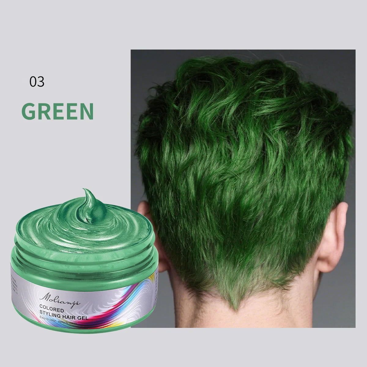 Temporary Color Hair Styling Wax