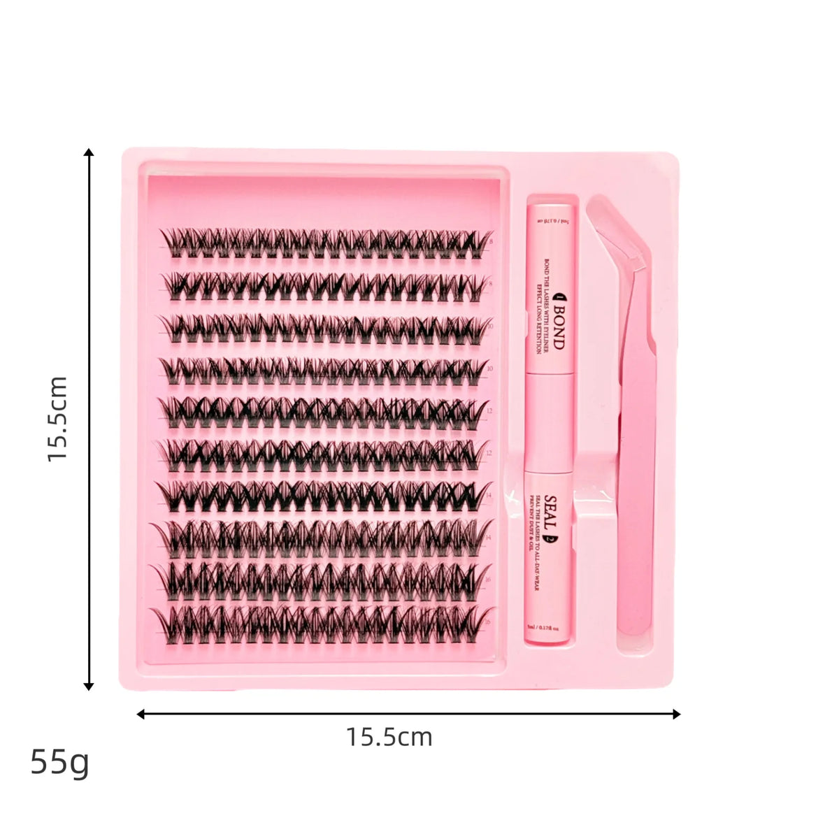 DIY Cluster Eyelash Extension Kit