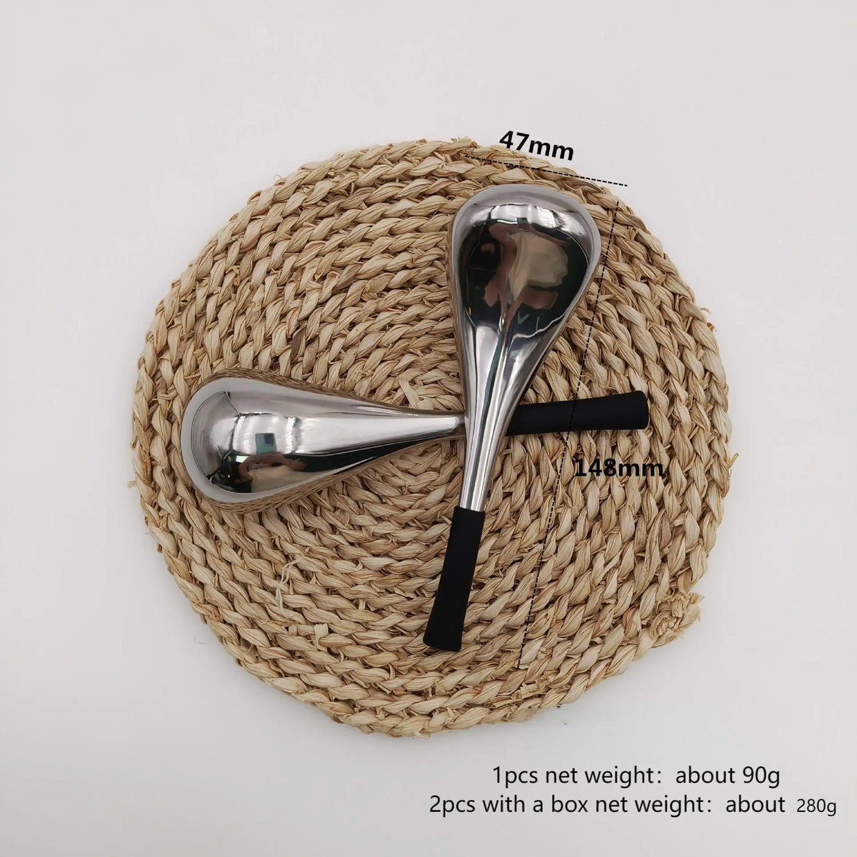 Stainless Steel Facial Cooling Globes for Puffiness and Pores