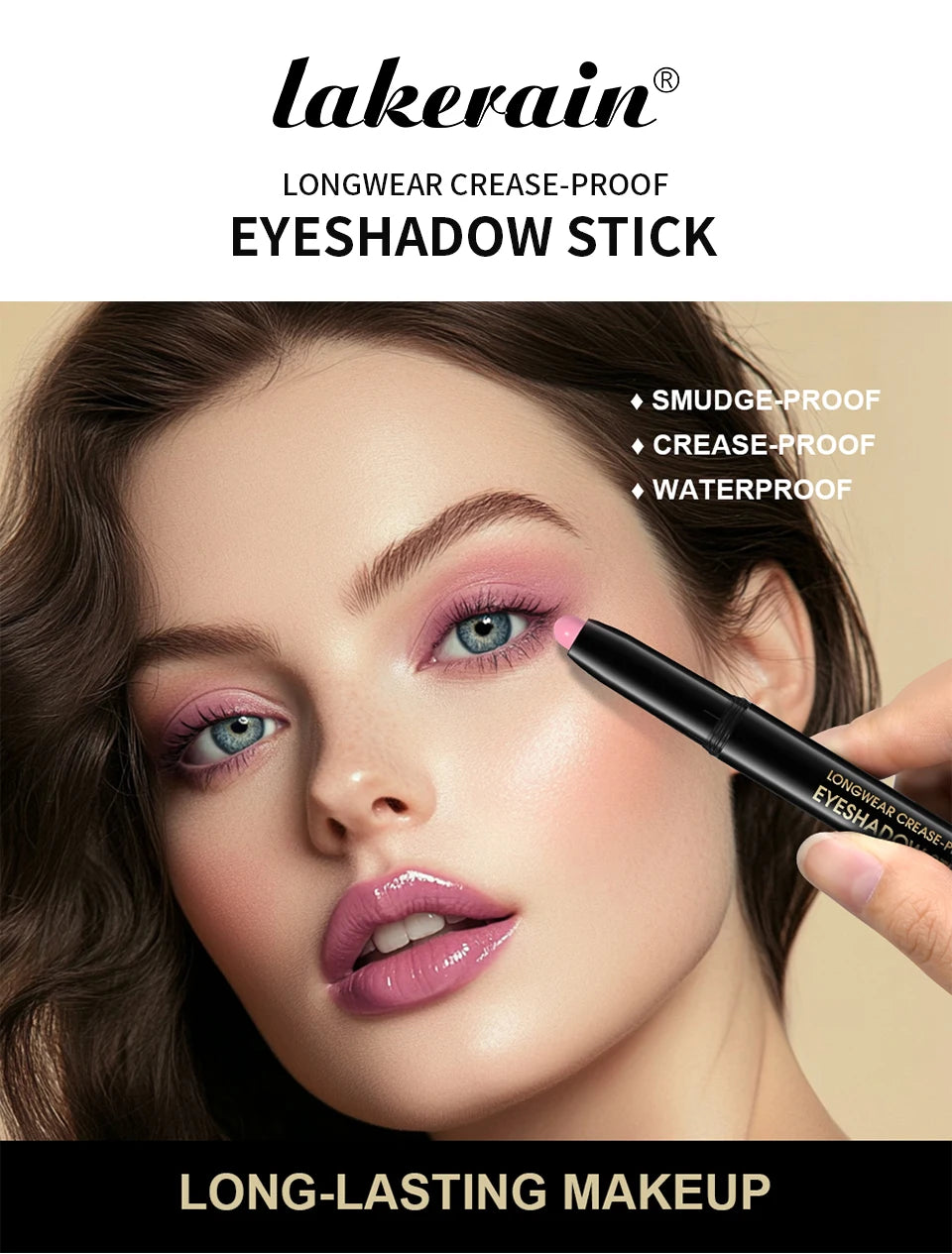Long-Lasting Waterproof Eyeshadow Stick
