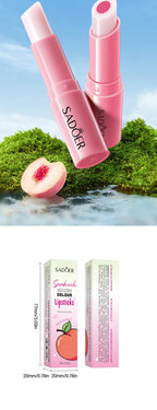 Color-Changing Fruit Moisturizing Lip Balm