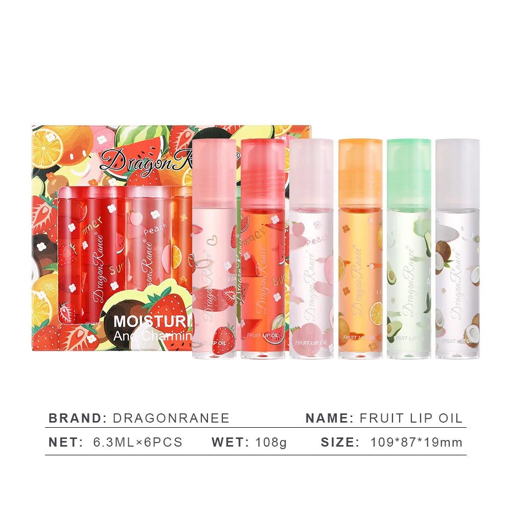 Fruit Roll-On Hydrating Lip Gloss Set - 2
