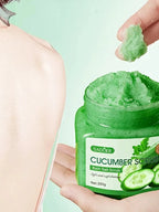 Refreshing Cucumber Exfoliating Skin Smoothing Body Scrub
