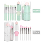 All-in-One Portable Travel Makeup Brush Set