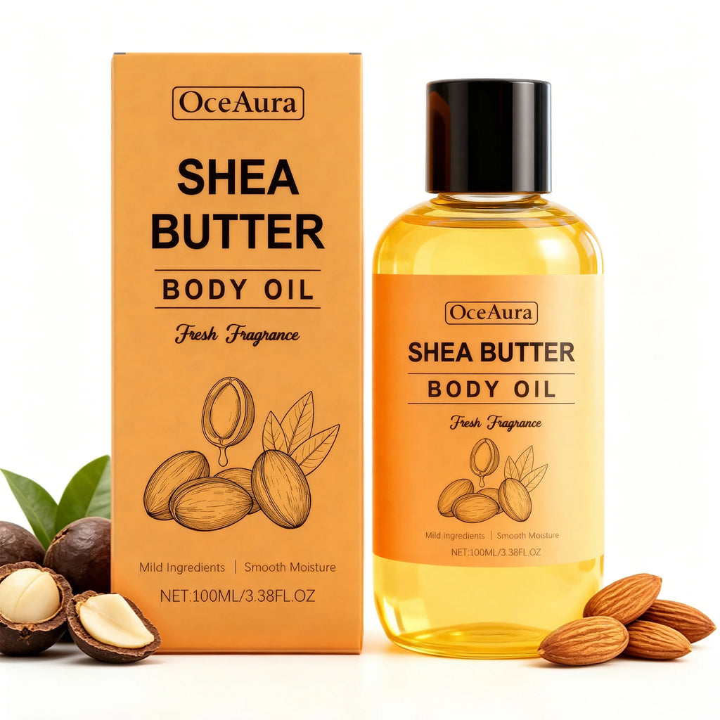 Nourishing Shea Butter Body Oil for Dry Skin