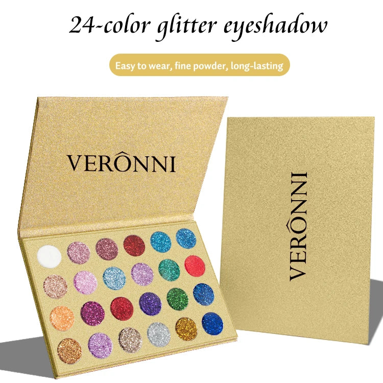 Multi-Finish Waterproof Eyeshadow Palette