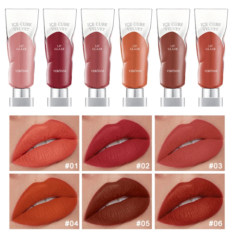 Matte Velvet Liquid Lip Gloss Set