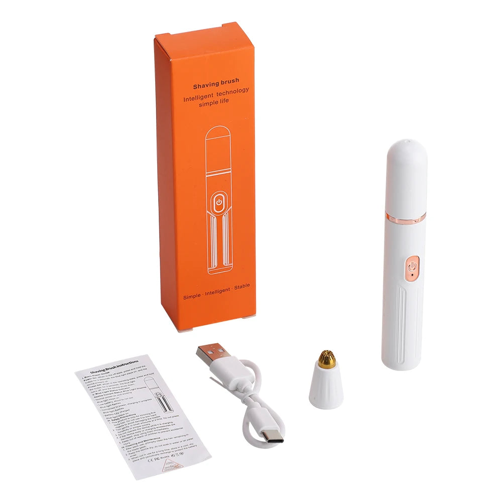 2-in-1 Electric Eyebrow and Nose Hair Trimmer