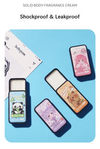4-Piece Portable Solid Perfume Set for Long-Lasting Fragrance