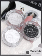 Matte White Face Highlighter and Contour Powder