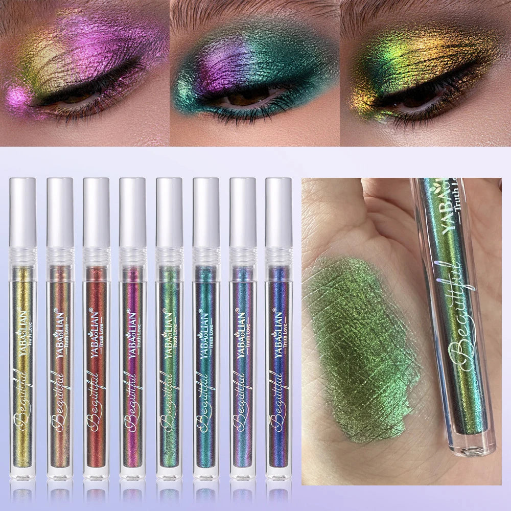 Chameleon Liquid Eyeshadow for Radiant Metallic Makeup