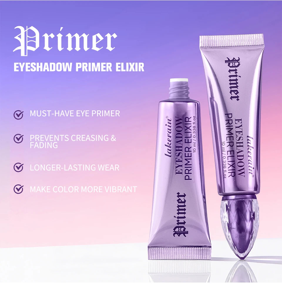 Long-Lasting Crease-Proof Eyeshadow Makeup Primer - 8