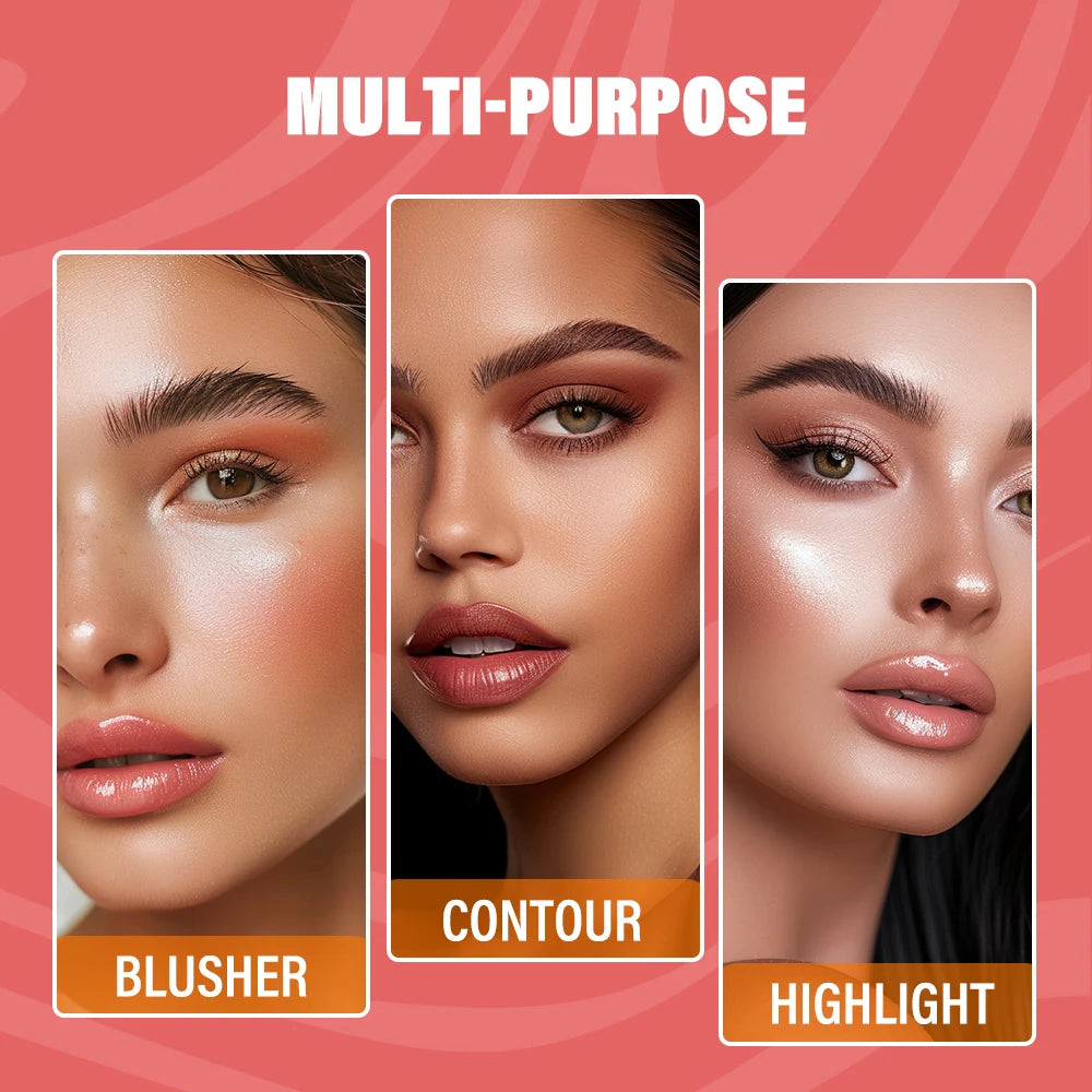 Silky Matte Butter Bronzer Powder for Sculpted Face