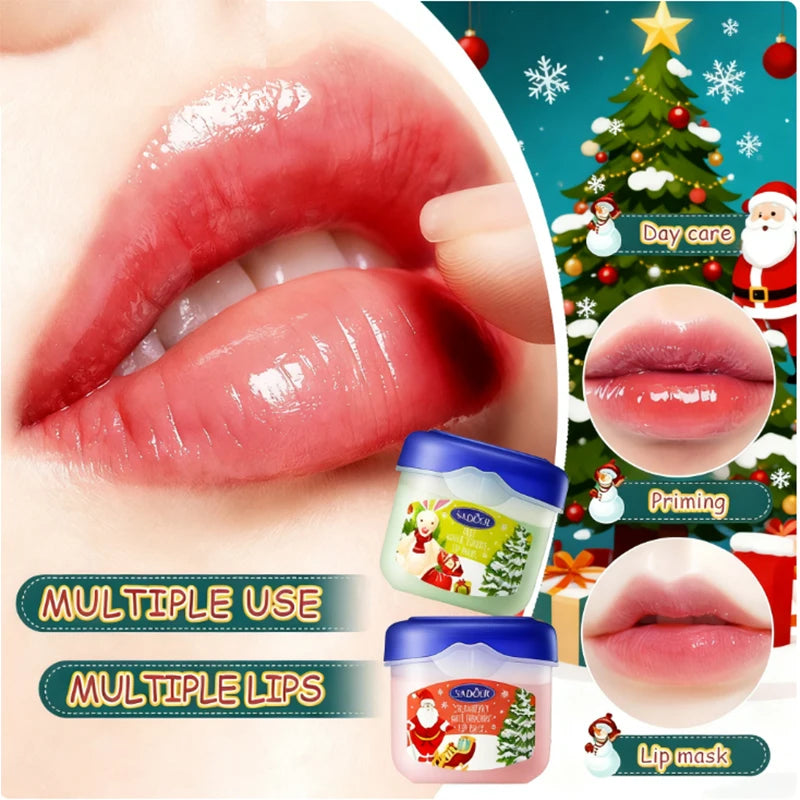 Hydrating Moisturizing Lip Balm Set for Dry Cracked Lips - 3