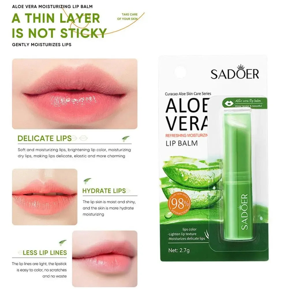 Aloe Vera Hydrating and Repairing Lip Balm - 9
