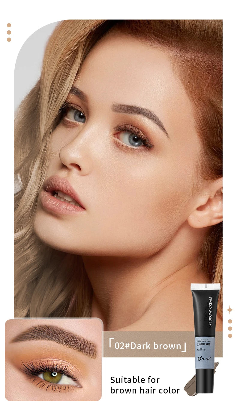 Waterproof Peel-Off Eyebrow Tint Gel