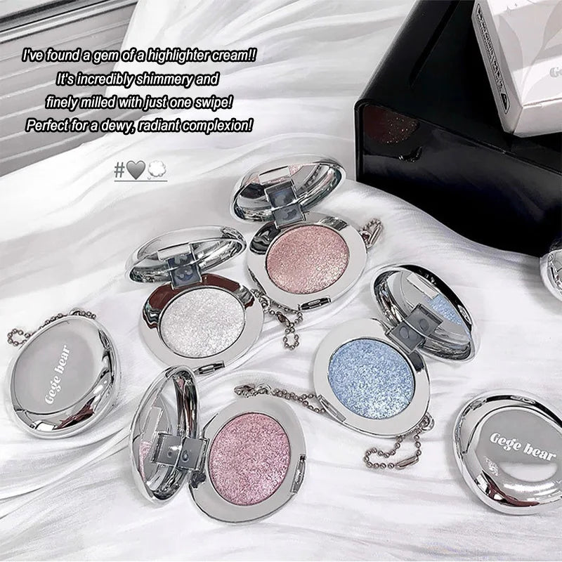Diamond Shimmer Highlighter Balm for Face and Eyes - 9