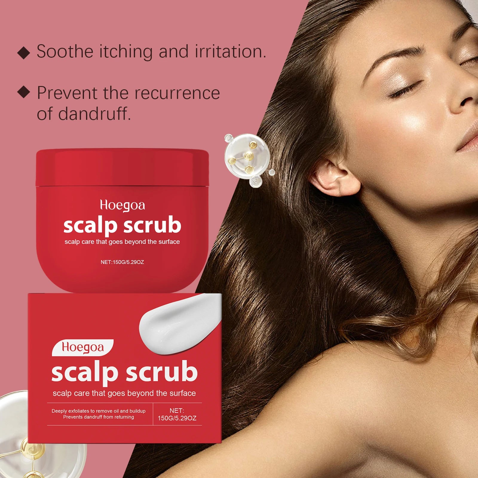 Deep Cleansing Scalp Exfoliating Scrub for Dandruff Relief - 11