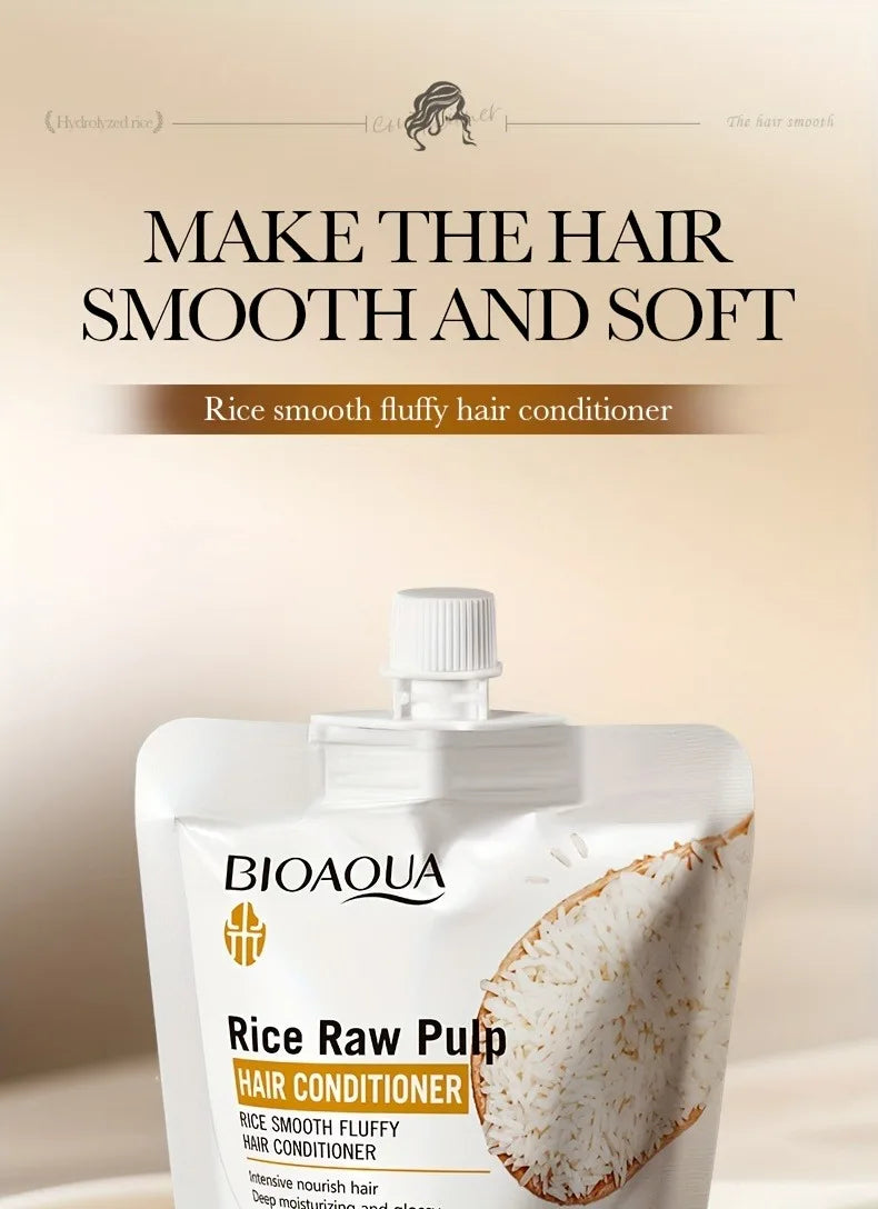 Smoothing Rice Extract Hair Mask Treatment - 7