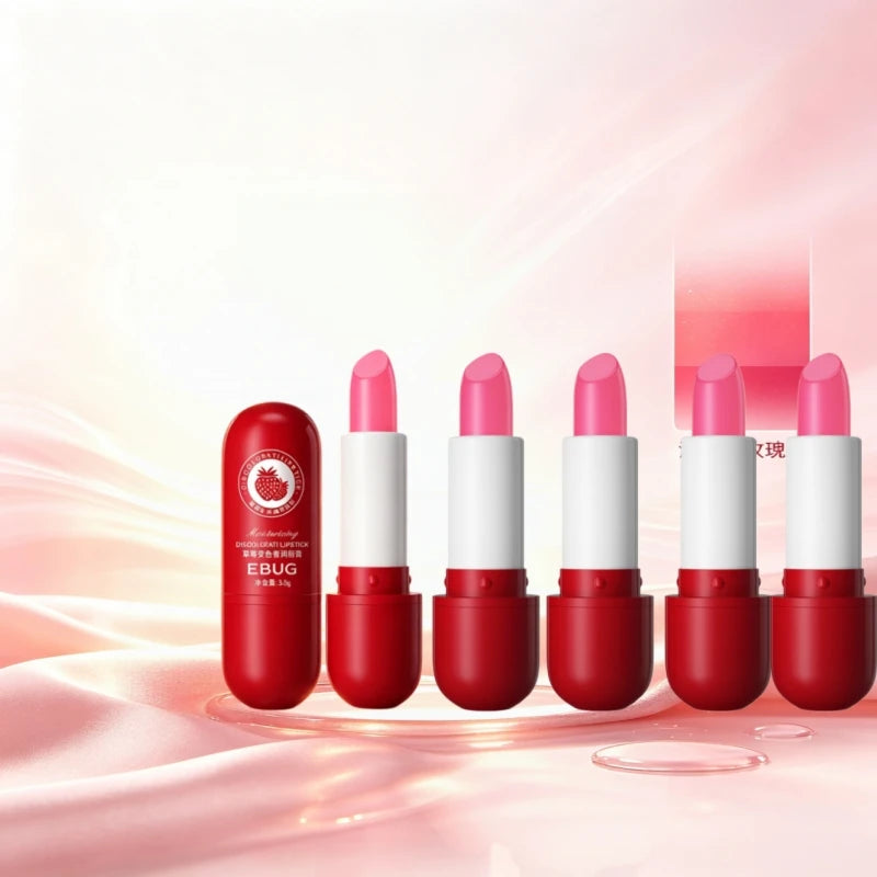 Temperature-Adjusting Color-Changing Moisturizing Lip Balm