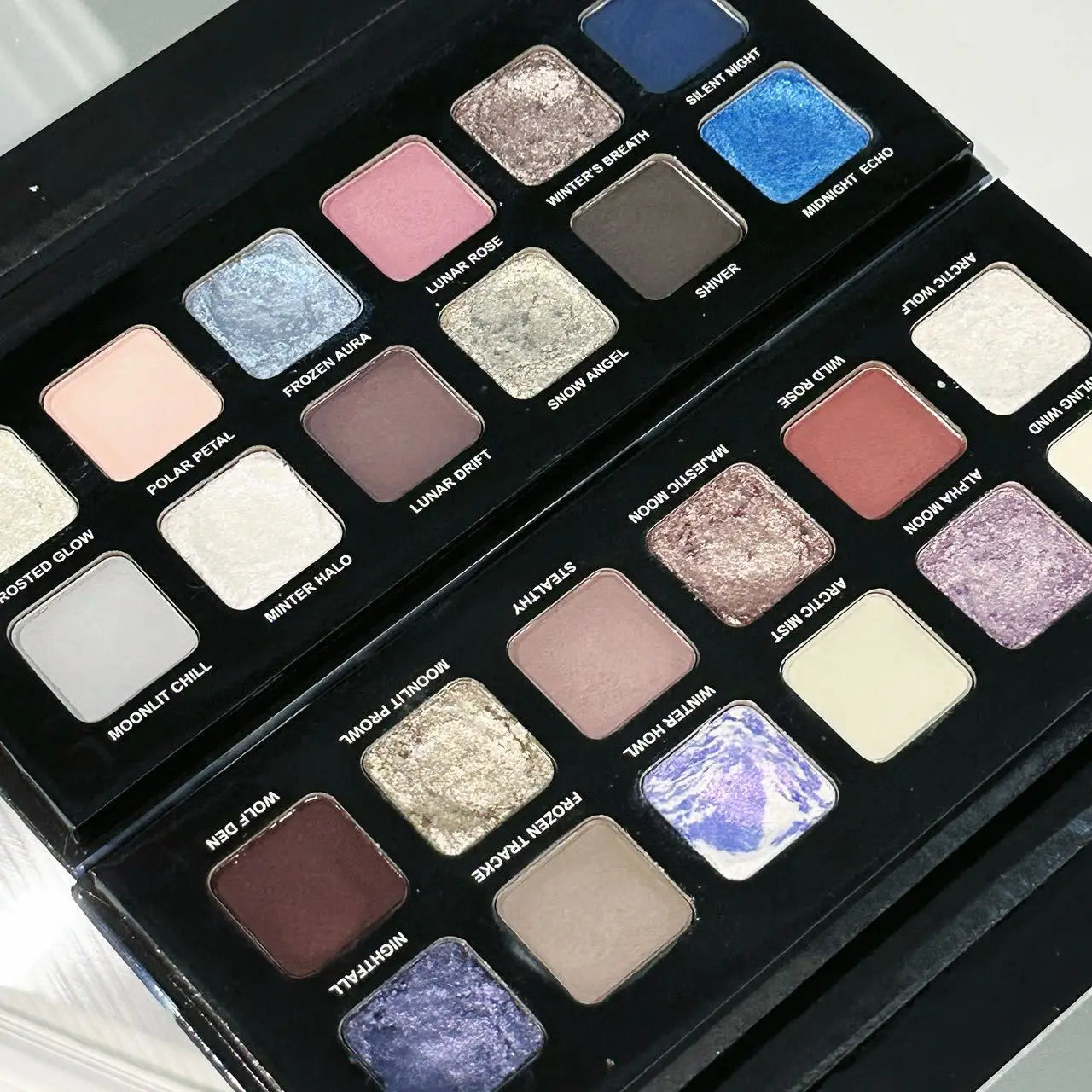 12-Color Shimmer and Matte Eyeshadow Palette - 1