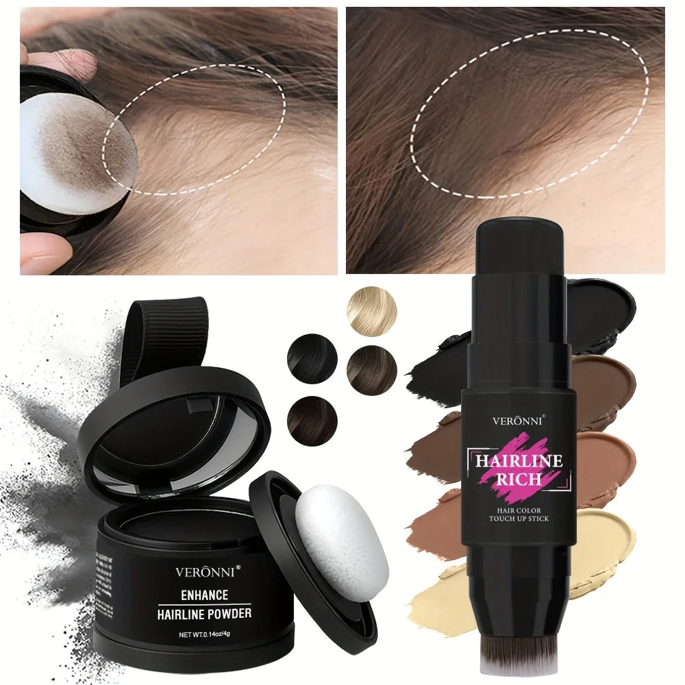 Hairline Shadow Powder and Root Touch-Up Pen Set - 4