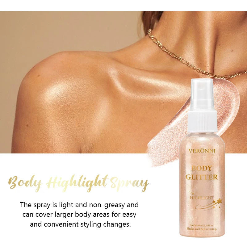 Diamond Liquid Body Highlighter Spray