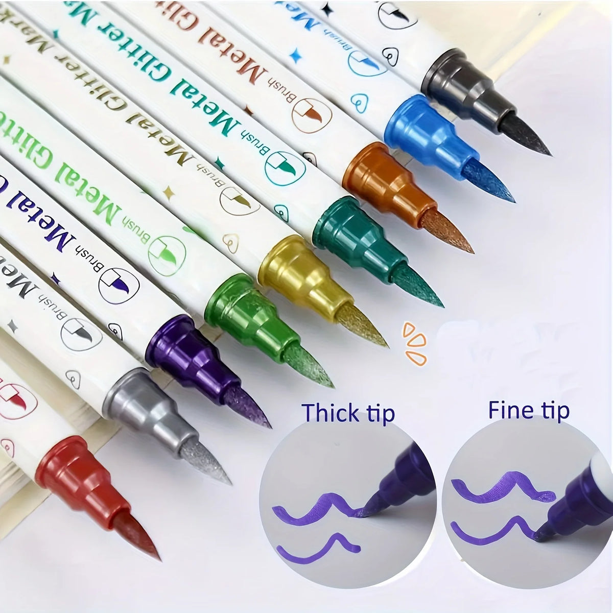 Temporary Body Art Tattoo Marker Pen Set