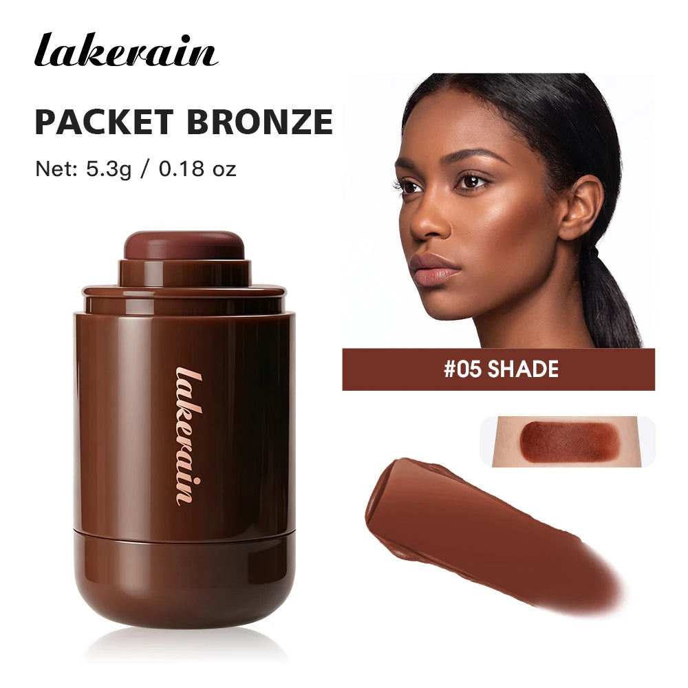 Cream Bronzer Contour Stick for Sculpted Face Makeup