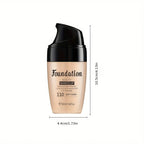 3-Tone Moisturizing Full Coverage Liquid Concealer Foundation