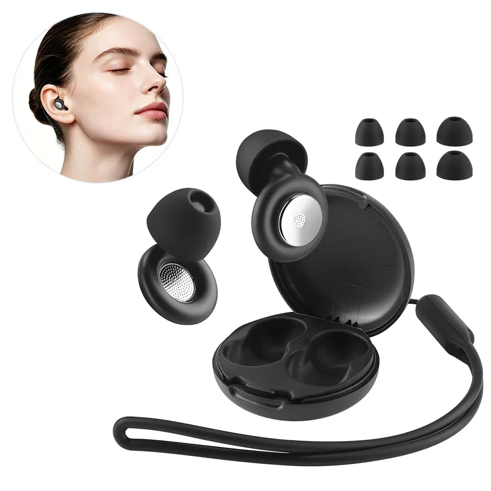 Reusable Noise-Canceling Silicone Sleep Earplugs