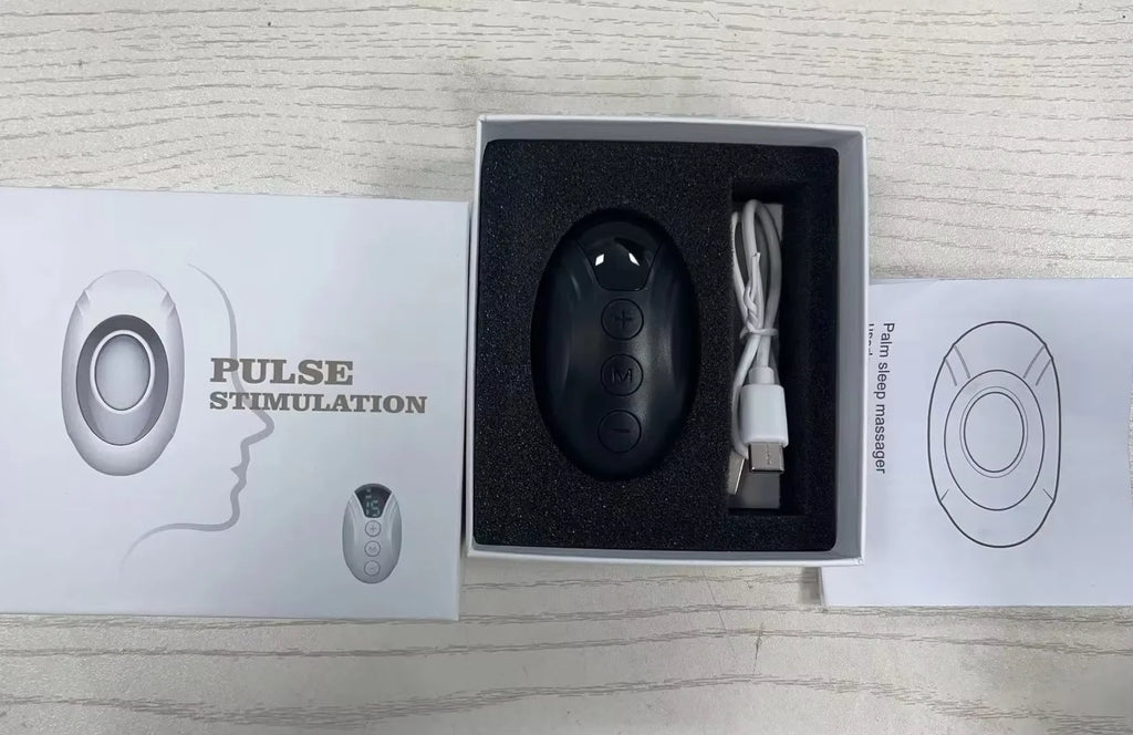 Microcurrent Handheld Sleep Aid and Stress Relief Device
