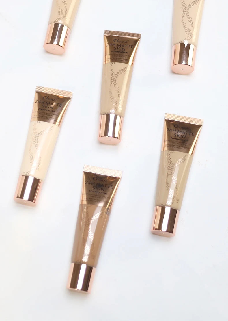 Long-Lasting Waterproof Matte Liquid Foundation