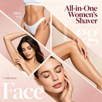 Pain-Free Waterproof 2-in-1 Electric Bikini and Body Trimmer