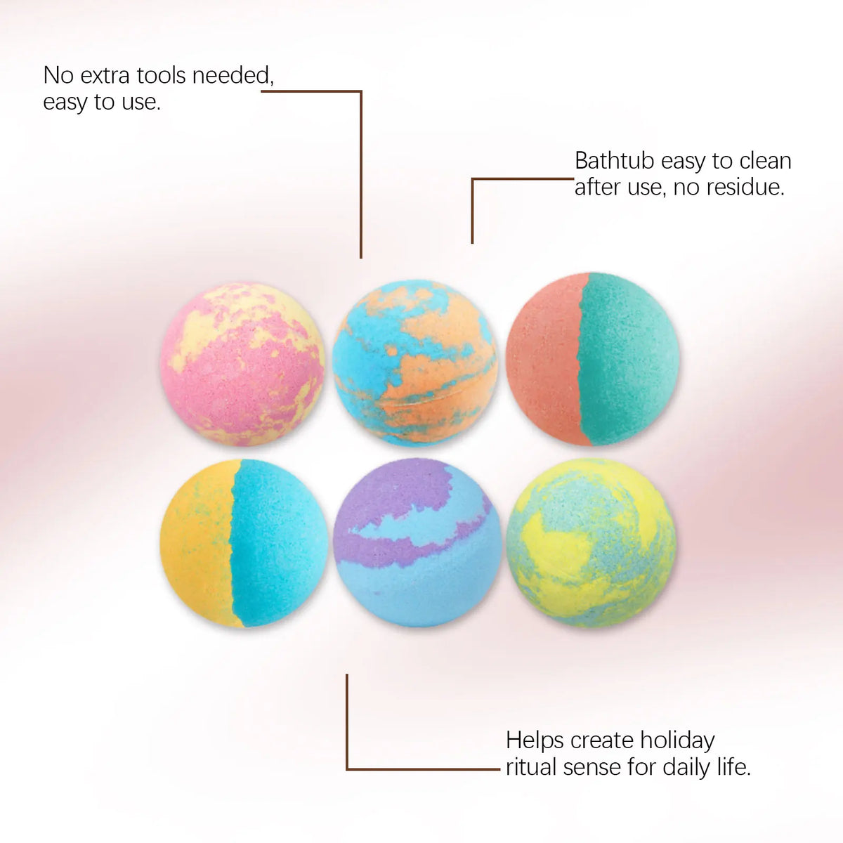 Relaxing Bath Bomb Gift Set for Kids