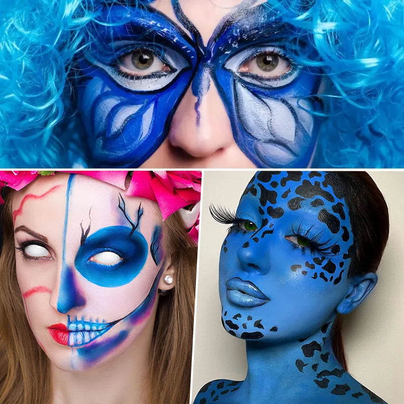 Professional Water-Based Face and Body Paint Set - 5